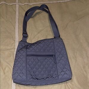 Vera Bradley Quilted Grey Crossbody Bag